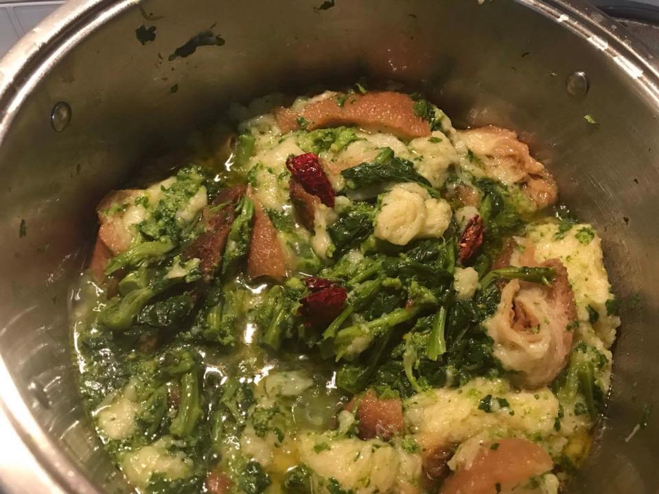 Pancotto e Cime di Rape